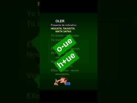 .✏️ Verbo OLER en presente | Conjugación fácil en español #Shorts .✏️ Verbo OLER en presente | Conjugación fácil en español #Shorts