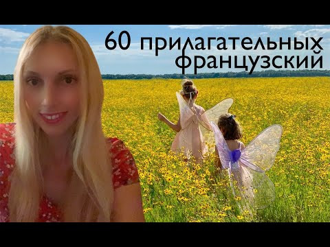 ПРИЛАГАТЕЛЬНЫЕ ФРАНЦУЗСКИЙ ЯЗЫК ТОП 60 