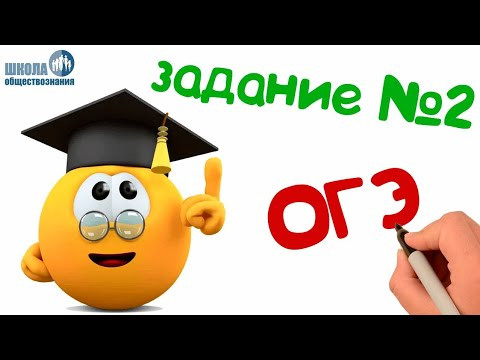 Задание 2 ОГЭ по обществознанию 2020 