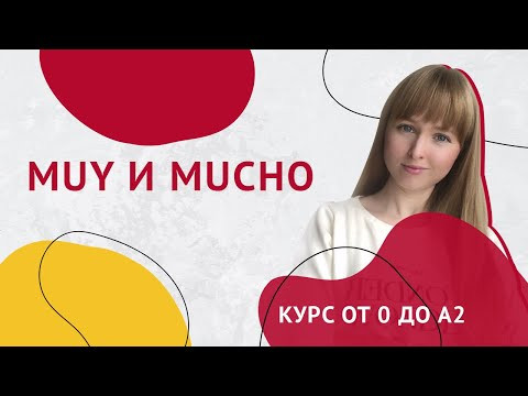 Muy y Mucho. Урок 24 [Курс Испанского Языка]