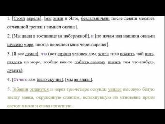 9 класс РЯ. Разбор ДЗ. 4 я неделя