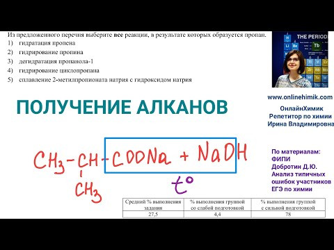 Реальные задания ЕГЭ ХИМИЯ Получение алканов Видеоурок ФИПИ Добротин Анализ ошибок на ЕГЭ по химии Реальные задания ЕГЭ ХИМИЯ Получение алканов Видеоурок ФИПИ Добротин Анализ ошибок на ЕГЭ по химии
