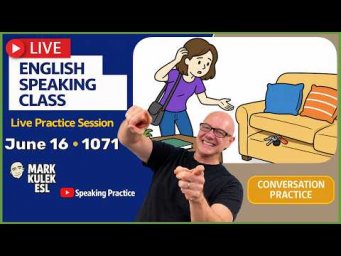 English Class with Mark Kulek ESL (Live Stream Class - 1071)