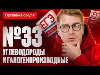 12. Задача 33 ЕГЭ. Углеводороды и галогенпроизводные | Органика с нуля | Степенин и Дацук