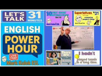 English Power Hour: 5 Video Lessons + Live Chat with Mark Kulek
