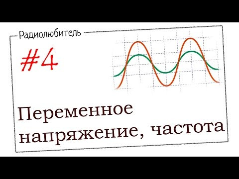 Урок №4. Переменное напряжение. Частота.