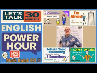English Power Hour: 5 Video Lessons + Live Chat with Mark Kulek