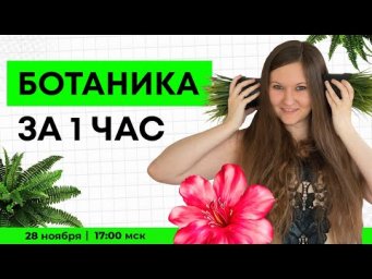 БОТАНИКА ЗА 1 ЧАС ЕГЭ