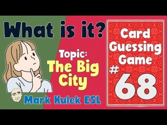 What is it? (city vocabulary) | Fluency Practice - Mark Kulek ESL