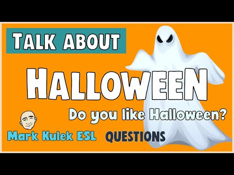 Talk About Halloween - Q&A | English Speaking Practice - Mark Kulek ESL Talk About Halloween - Q&A | English Speaking Practice - Mark Kulek ESL
