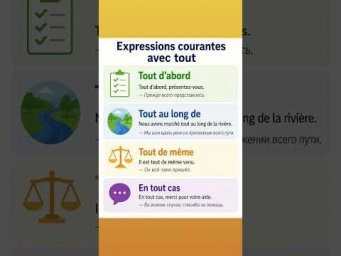 Expression avec tout #французский #французскийснуля #французскийонлайн #французскийпополочкам