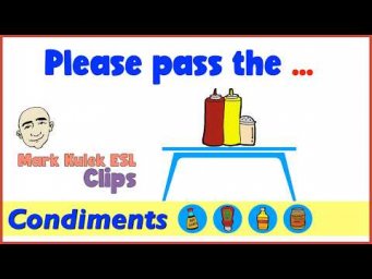 Please Pass / Food Flavors | English Class (clips) - Mark Kulek ESL