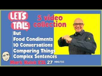 27 Minutes of English Speaking Practice (Talk in English) with Mark Kulek ESL