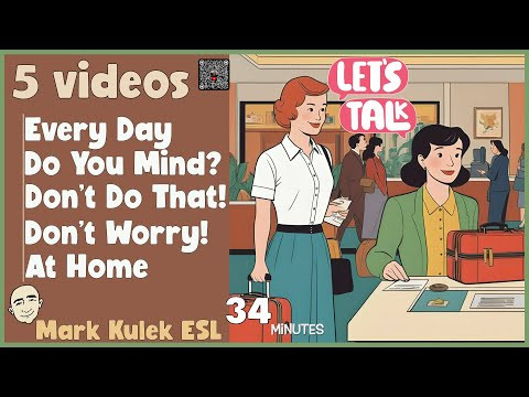 34 minutes - Talk in English (conversations) with Mark Kulek ESL 34 minutes - Talk in English (conversations) with Mark Kulek ESL