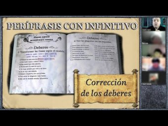 Per&iacute;frasis con infinitivo
