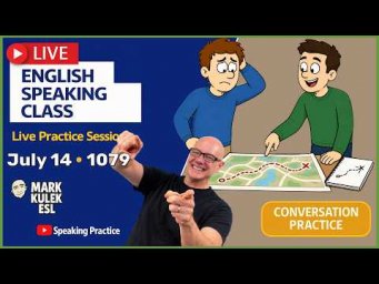 English Class with Mark Kulek ESL (Live Stream Class - 1079)