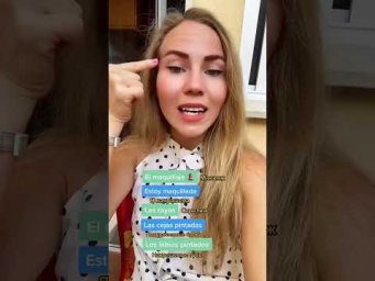 Макияж на испанском языке. Испанский для начинающих.