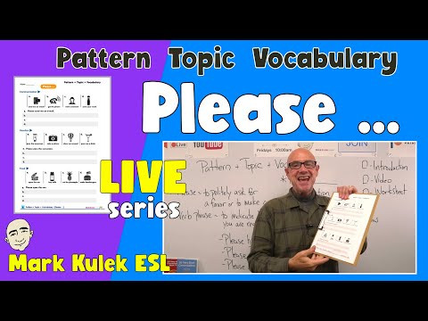 Please ... (with worksheet) | English Class with Mark Kulek ESL Please ... (with worksheet) | English Class with Mark Kulek ESL