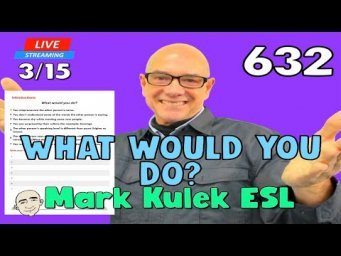 Introductions | Live Stream English Class - #632 | Mark Kulek ESL