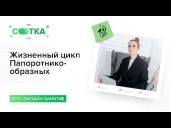 Жизненный цикл Папоротникообразных | БИОЛОГИЯ ЕГЭ | СОТКА