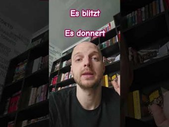 Погода на немецком! Гром и молния! подкаст на немецком. #w&ouml;rter #deutschkurs