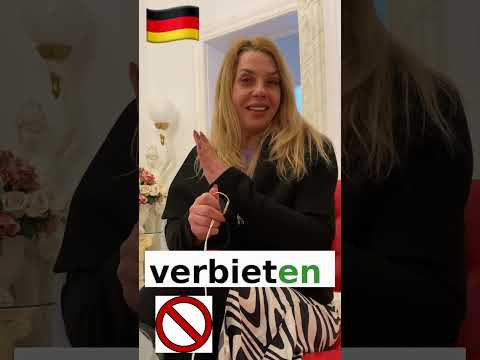 ЗАПРЕЩЕНО/ РАЗРЕШЕНО на немецком