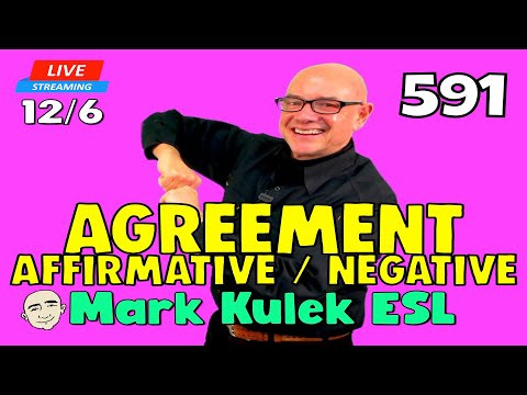 Me Too / Me Neither (agreement) | Mark Kulek ESL | #591 - Live Stream English Class Me Too / Me Neither (agreement) | Mark Kulek ESL | #591 - Live Stream English Class