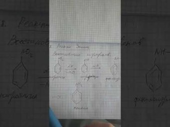 Реакция Зинина #shortsvideo