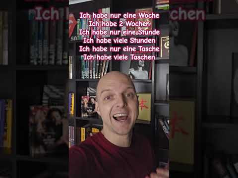 Множественные число в немецком языке. Eine Stunde - viele Stunden. #w&ouml;rter #deutsch
