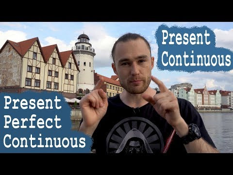 Разница между Present Continuous & Present Perfect Continuous