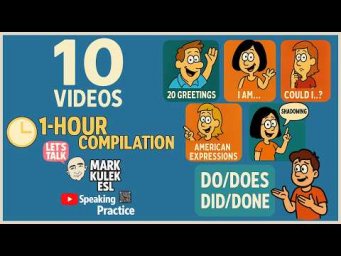 English 1-Hour: Ten Video Lessons with Mark Kulek ESL