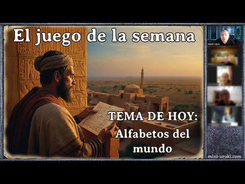 "Alfabetos del mundo" (Nivel A2-B1)