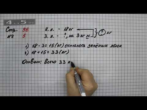 Страница 96 Задание 5 &ndash; Математика 2 класс Моро М.И. &ndash; Учебник Часть 2
