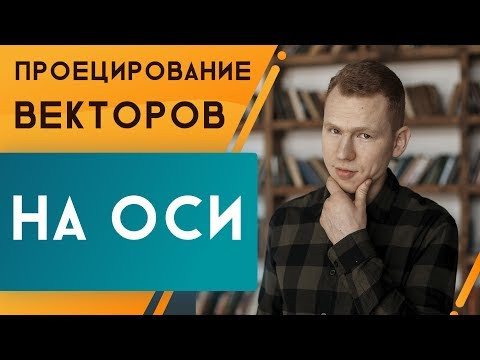 Проецирование вектора сил на оси | ЕГЭ Физика | Николай Ньютон Проецирование вектора сил на оси | ЕГЭ Физика | Николай Ньютон