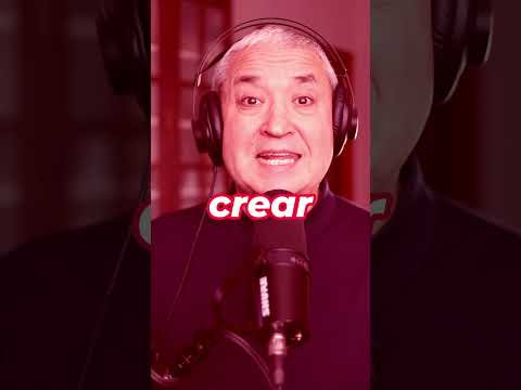 Испанский по надписям на стене. CREER / CREAR. #Shorts