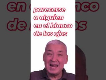 Испанский язык.Устойчивые выражения с BLANCO. PARECERSE A ... EN EL BLANCO DE LOS OJOS #Shorts