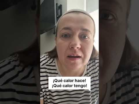 Як сказати іспанською мені жарко?