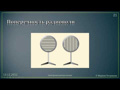 11-кл-081. Властивості електромагнітних хвиль.