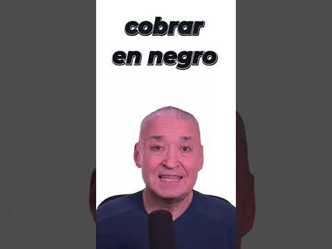 Испанский язык.Устойчивые выражения с NEGRO  "... en negro" #Shorts#испанскийязык