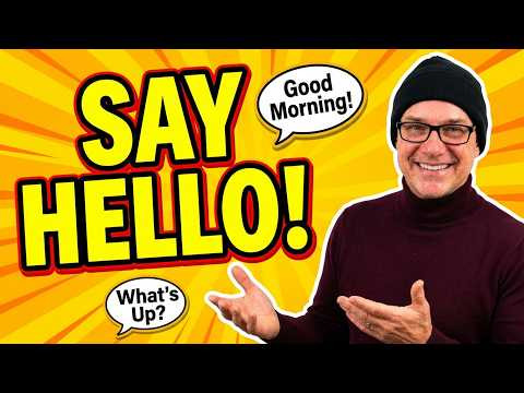 Everyday Greetings with Mark Kulek ESL (conversation practice) Everyday Greetings with Mark Kulek ESL (conversation practice)