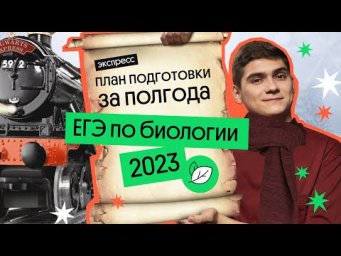 ПЛАН подготовки к ЕГЭ по биологии за ПОЛГОДА
