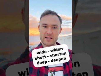 прилагательные в глаголы