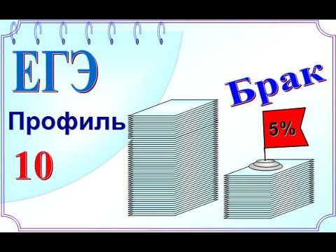 Находим вероятность купить товар с браком