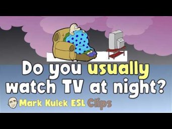 Do You? (at night) | English Class (clips) - Mark Kulek ESL