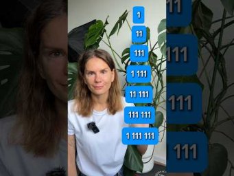 1, 11, 111&hellip;
