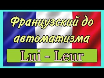 ТРЕНАЖЕР 5 : LUI - LEUR / французский до автоматизма