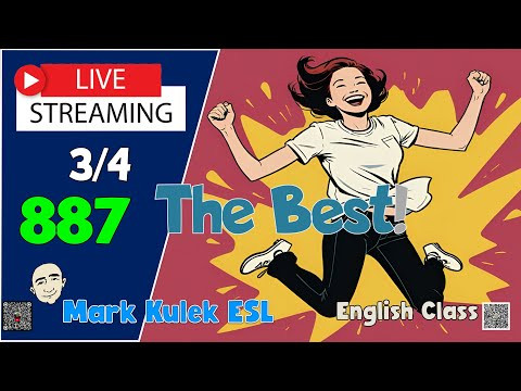 Live English Class: "Future Actions". Plus: Speaking, Dictation & Conversation Practice! Live English Class: "Future Actions". Plus: Speaking, Dictation & Conversation Practice!