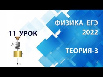 11 урок (ТЕОРИЯ-3) - Летний курс ФИЗИКА ЕГЭ 2022 Абель