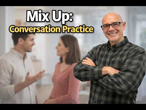 Conversation Practice: questions, read, shadow with Mark Kulek ESL