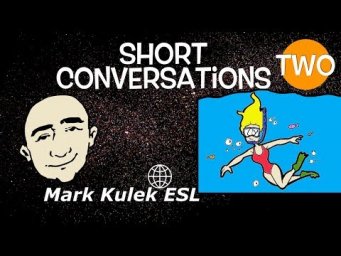 Short Conversations - shark attack, the beach, sunburn + more - video 2 | Mark Kulek - ESL